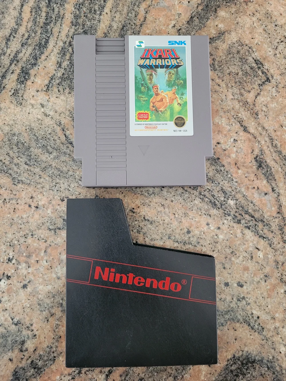 Nintendo (NES): Ikari Warriors Game & Sheath. Excellent Condition. $15